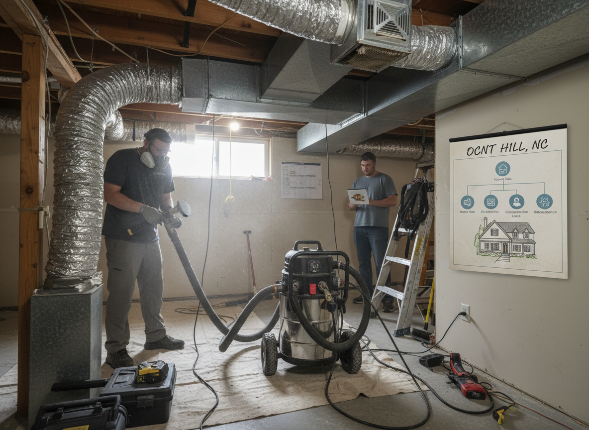 Air Duct Cleaning Cost Variables For Mint Hill Residents