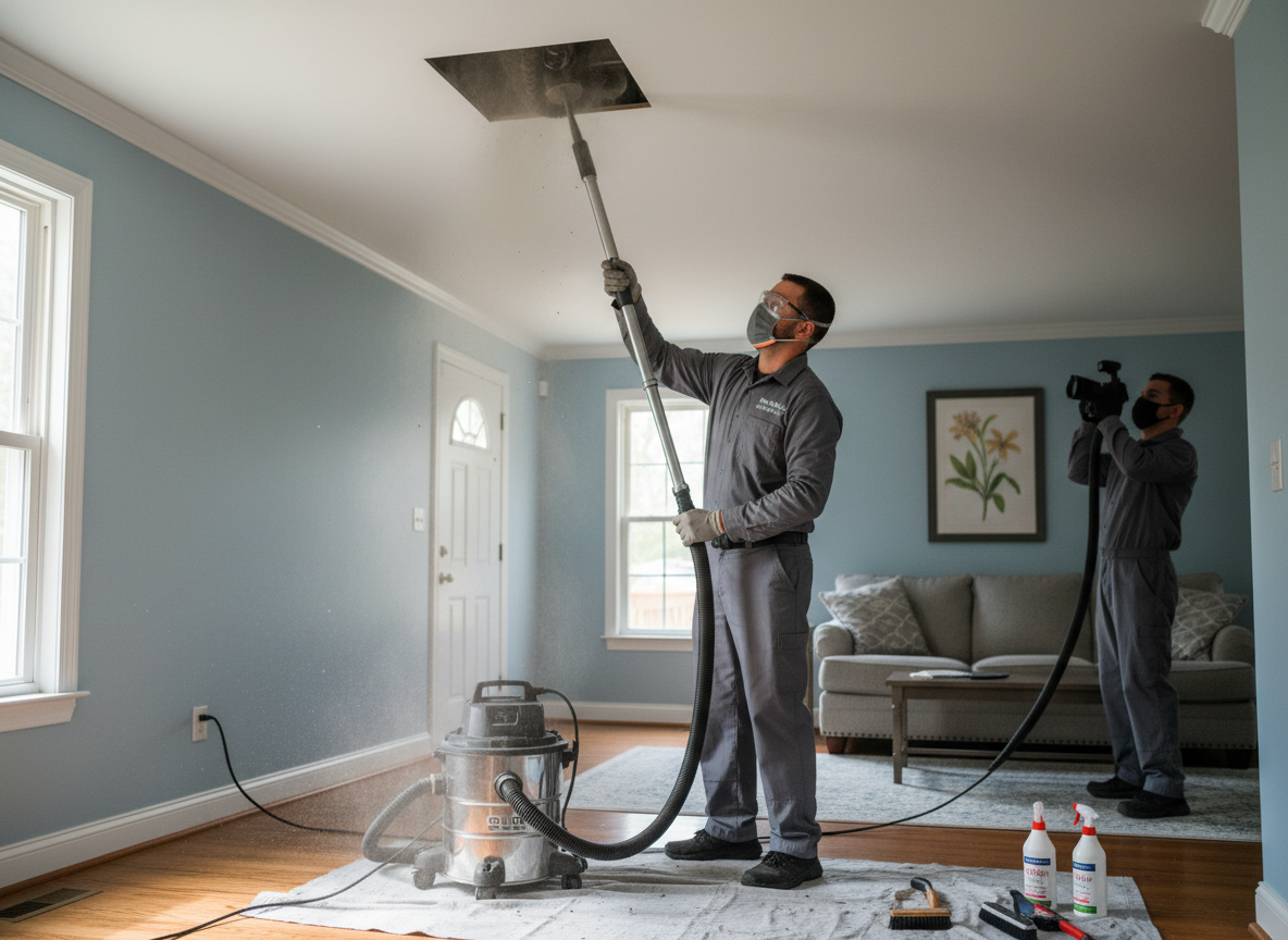 air duct cleaning for allergies in Mint Hill