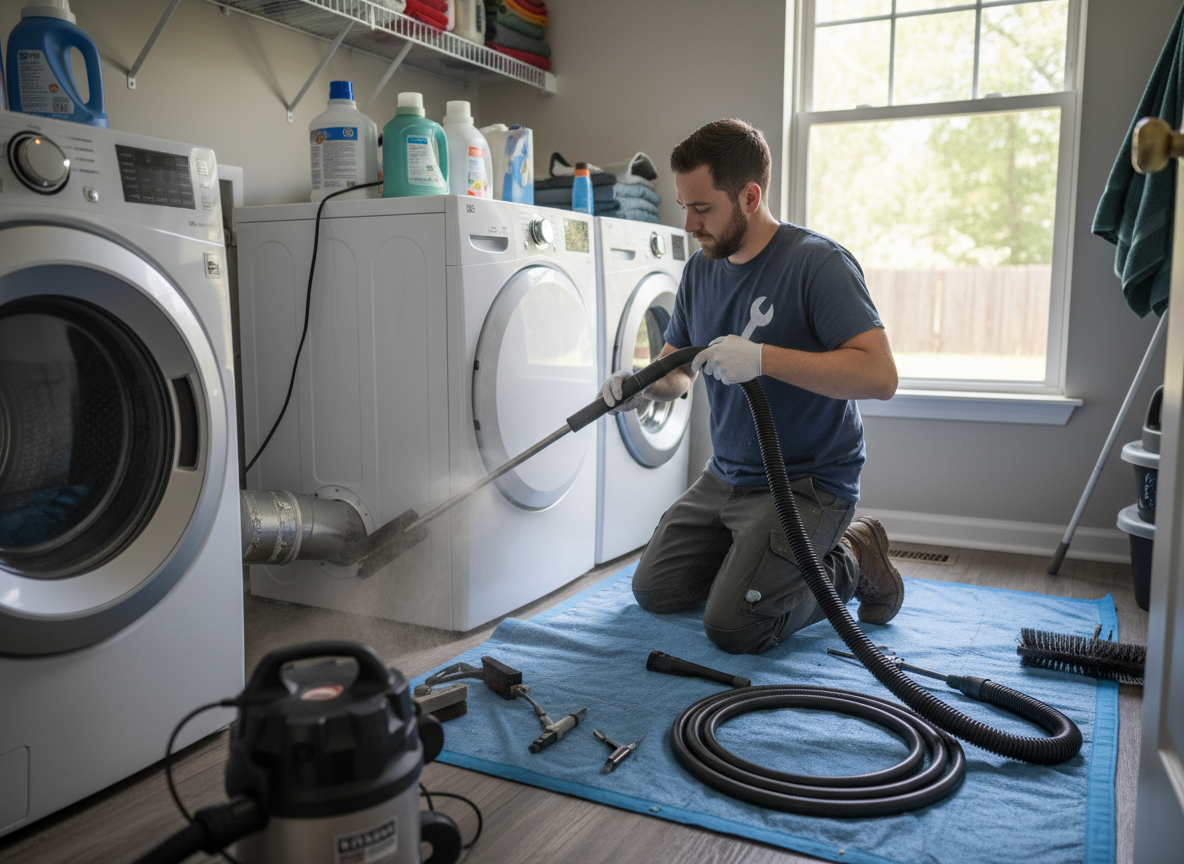 dryer vent cleaning in Mint Hill