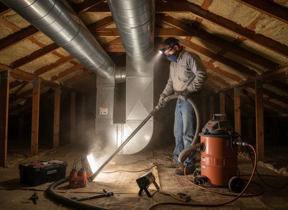 HVAC duct cleaning in Mint Hill
