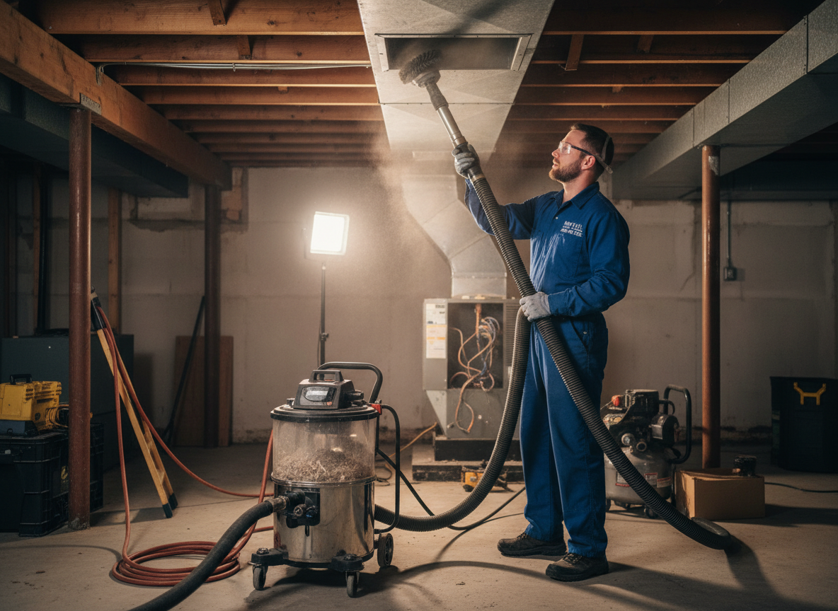 same day air duct cleaning in Mint Hill